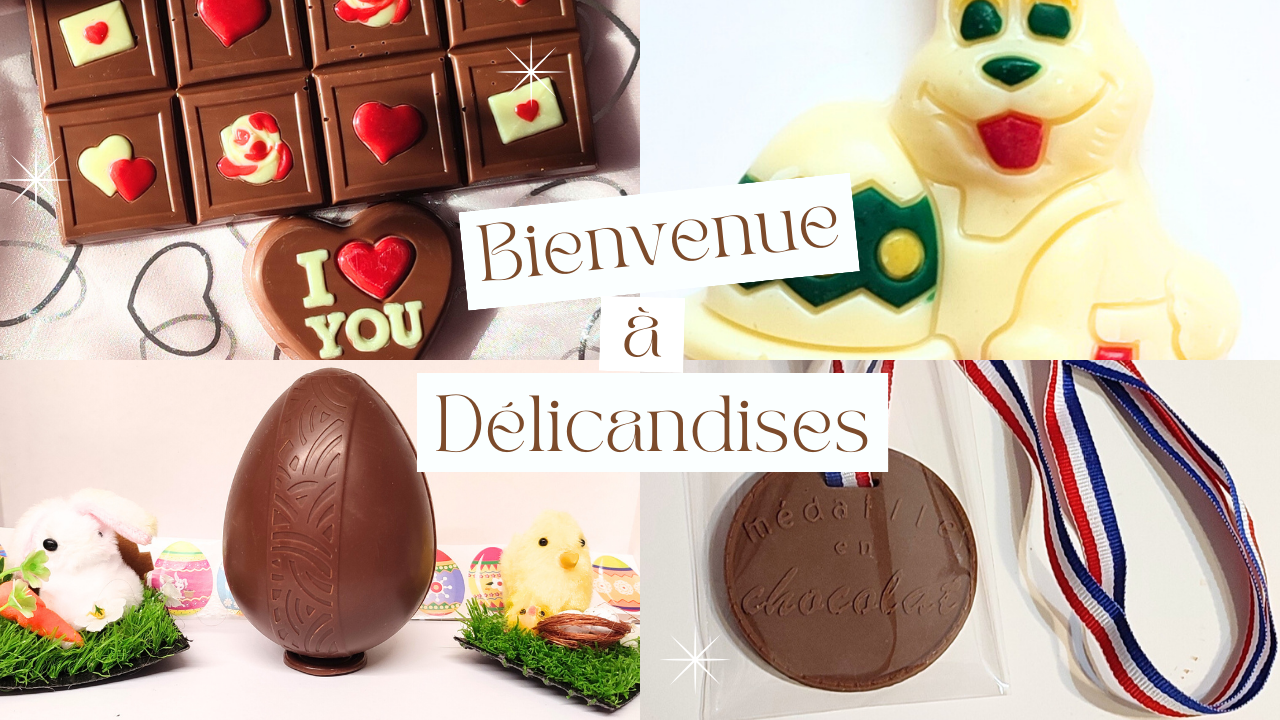 image Des chocolats faits maison sur le marché !
