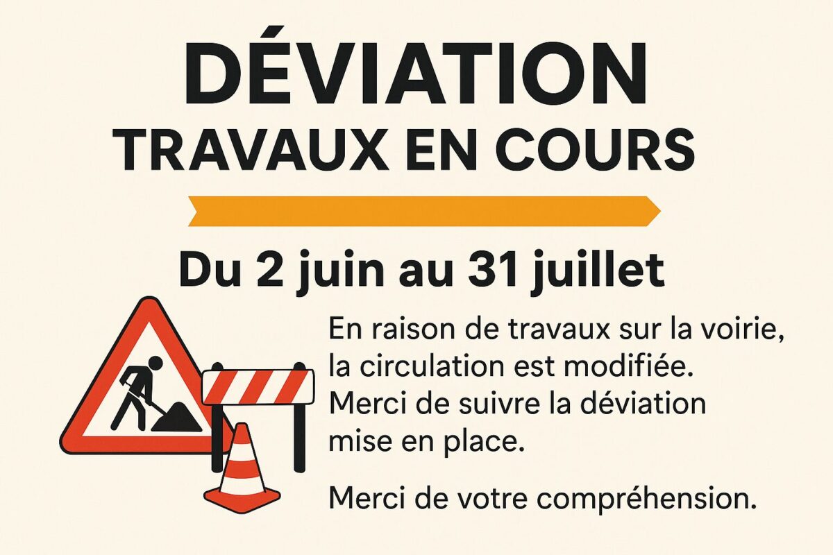 Attention, la route entre Blain et Nort sur Erdre fermée pendant 2 mois !