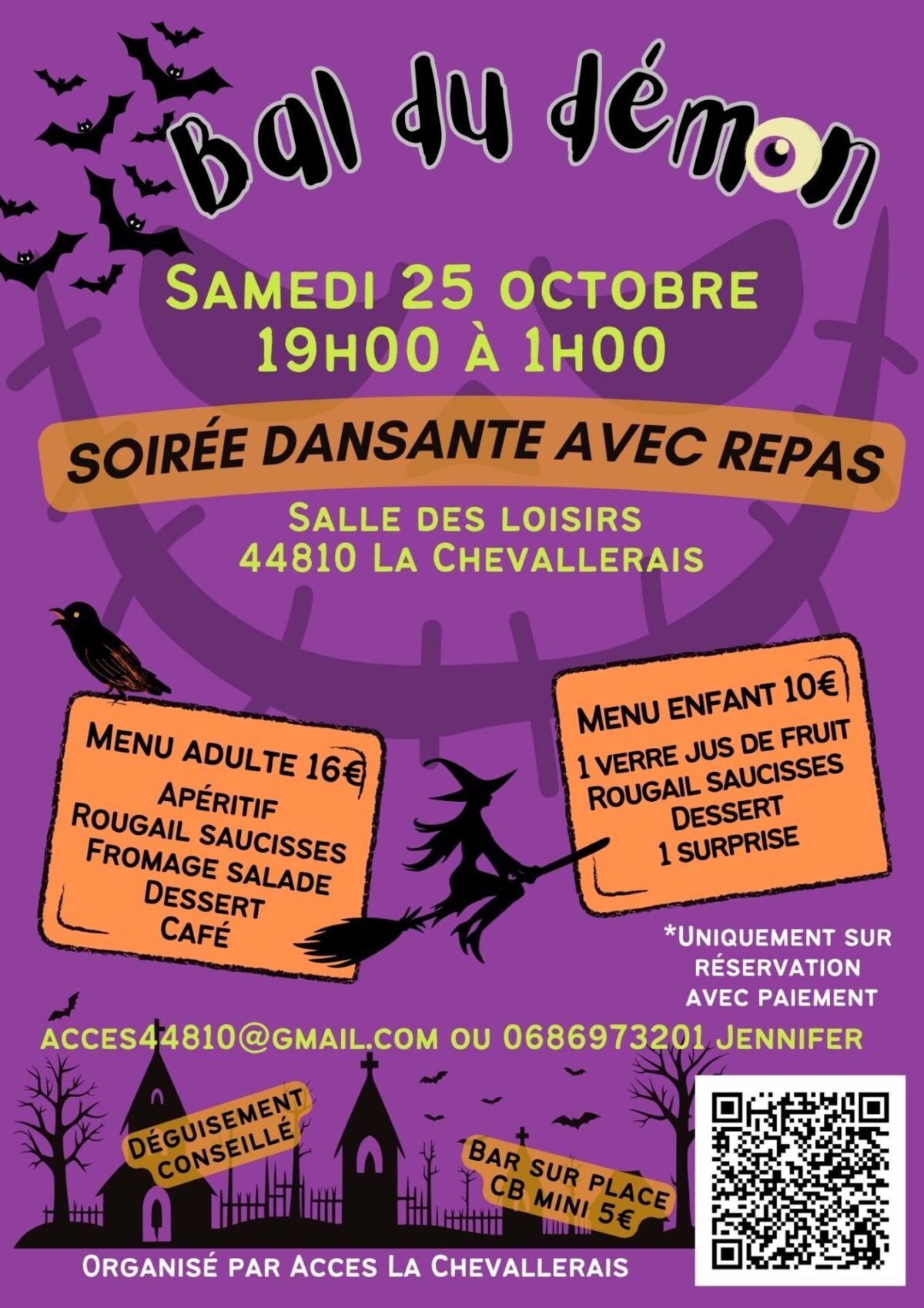 Bal du démon 25 octobre