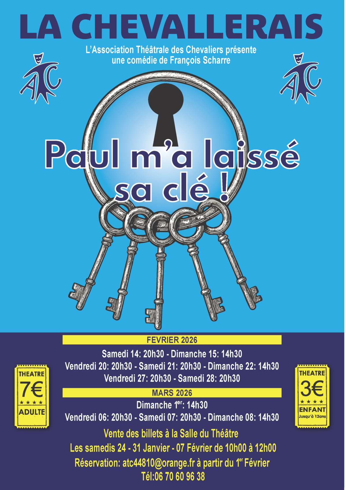 Théâtre :  11 représentations pour rire !