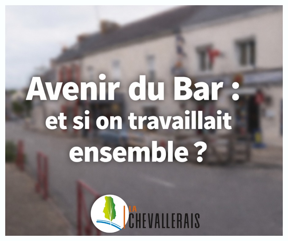 Et si on travaillait ensemble sur l&rsquo;avenir du bar ?