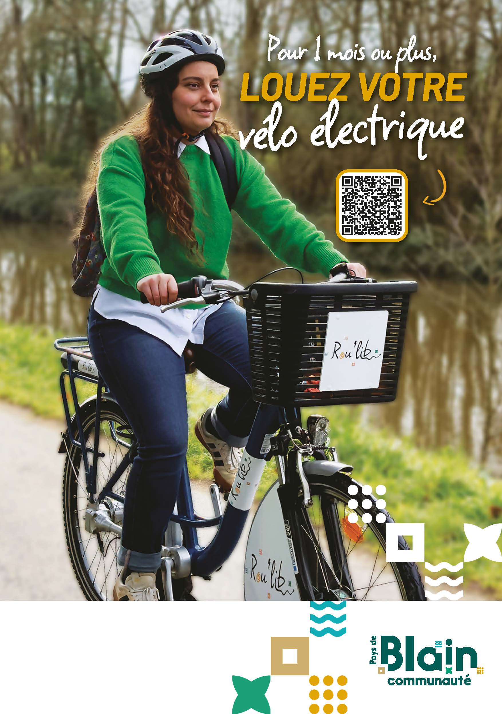 image Nouveau service de location de vélos électriques