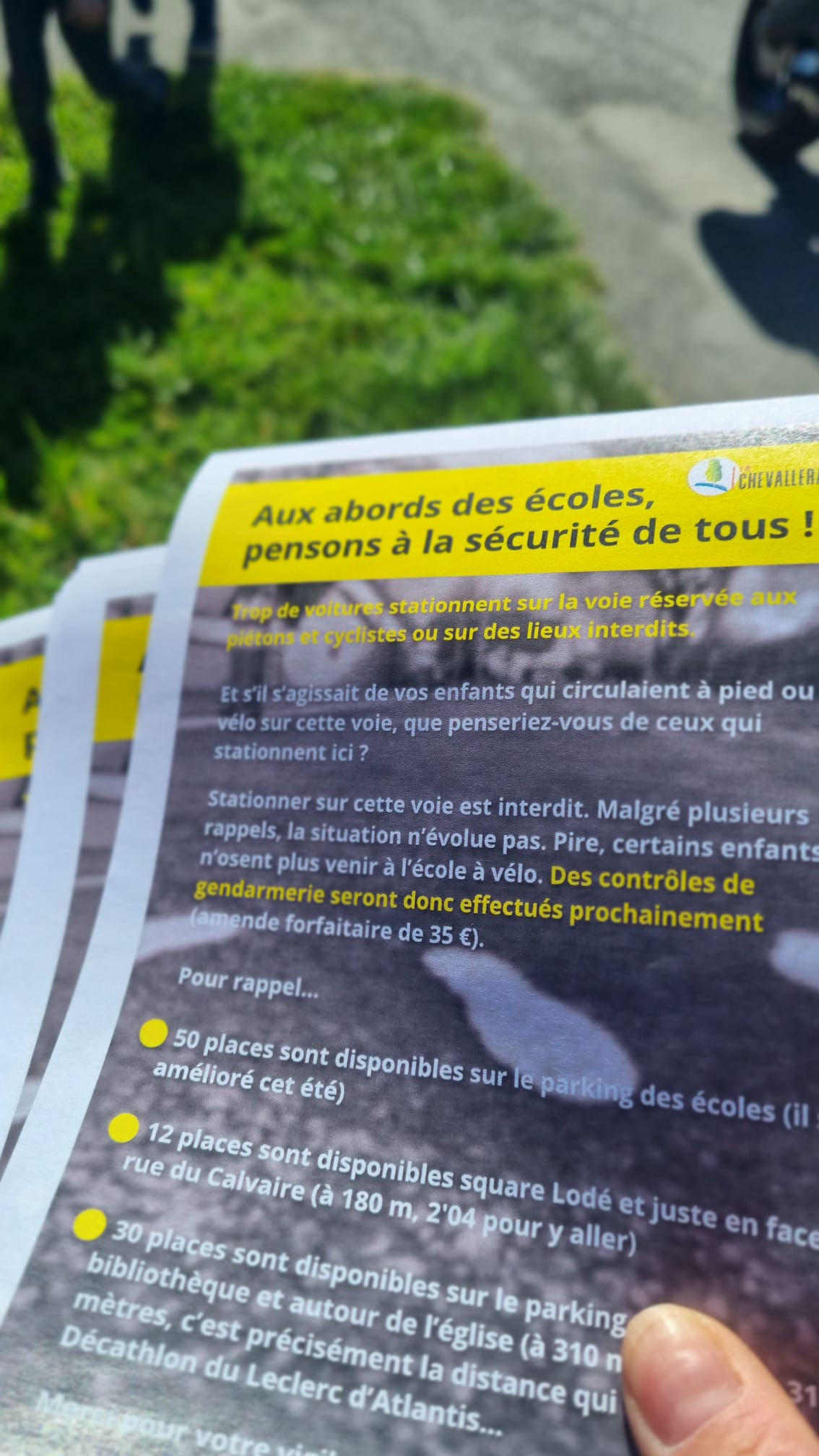 image Prudence aux abords des écoles