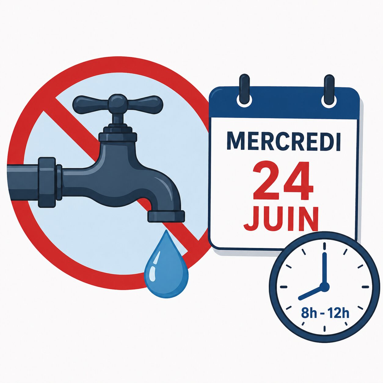 image Coupure d'eau