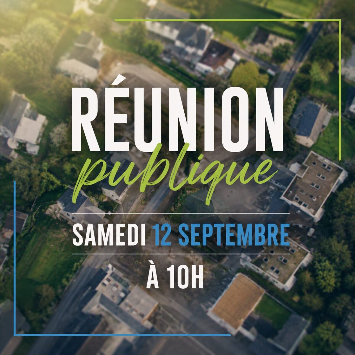 Réunion publique sécurité routière autour des écoles
